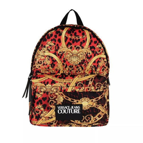 Versace Jeans Couture Leo Chain Backpack Red Ryggsäck