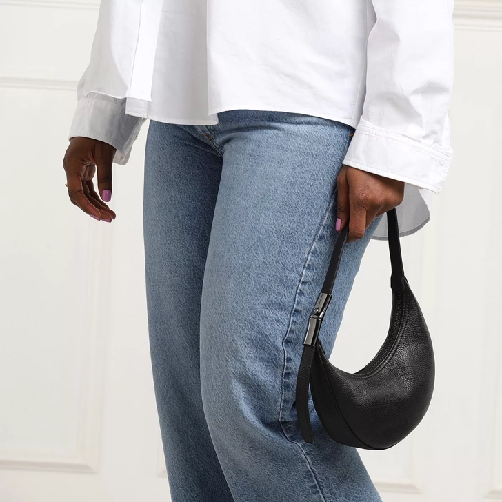 Black hobo handbag online