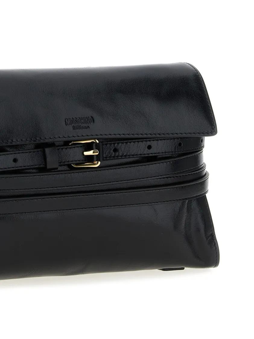 Moschino Hobo bags Tie Me' Crossbody Bag in zwart