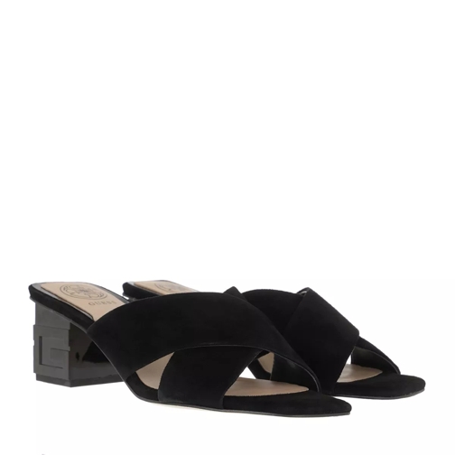 Guess Madra Sandal Suede Black Muil