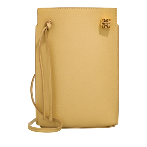 Loewe Schultertasche Dice Pocket Classic Calfskin Dark Butter