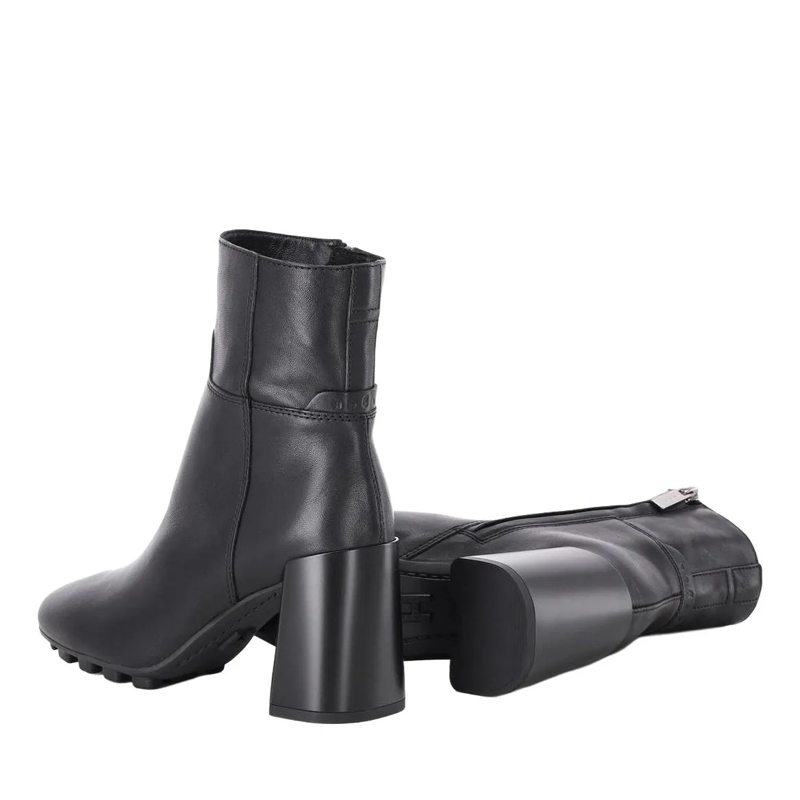Hogan Veterschoenen Stiefeletten mit Absatz schwarz(Image 2)