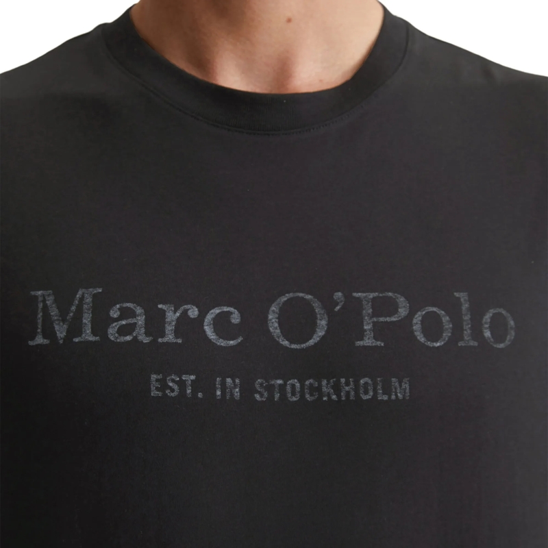 Marc O´Polo T-Shirt Big-Logo 2er Pack schwarz(Image 4)