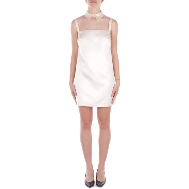 Elisabetta Franchi Robe midi Dresses Burro beige