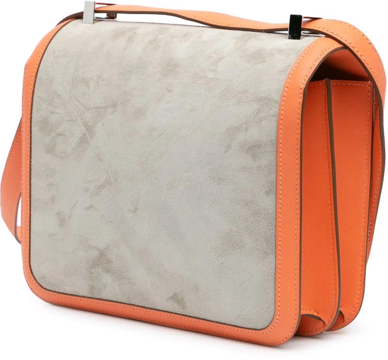 Thumbnail - Hermès Hobo Bags - Doblis and Swift Constance 24 - Gr. unisize - in Grau - für Damen