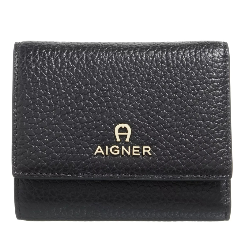 AIGNER Tri-Fold-Portemonnaie Ivy Black