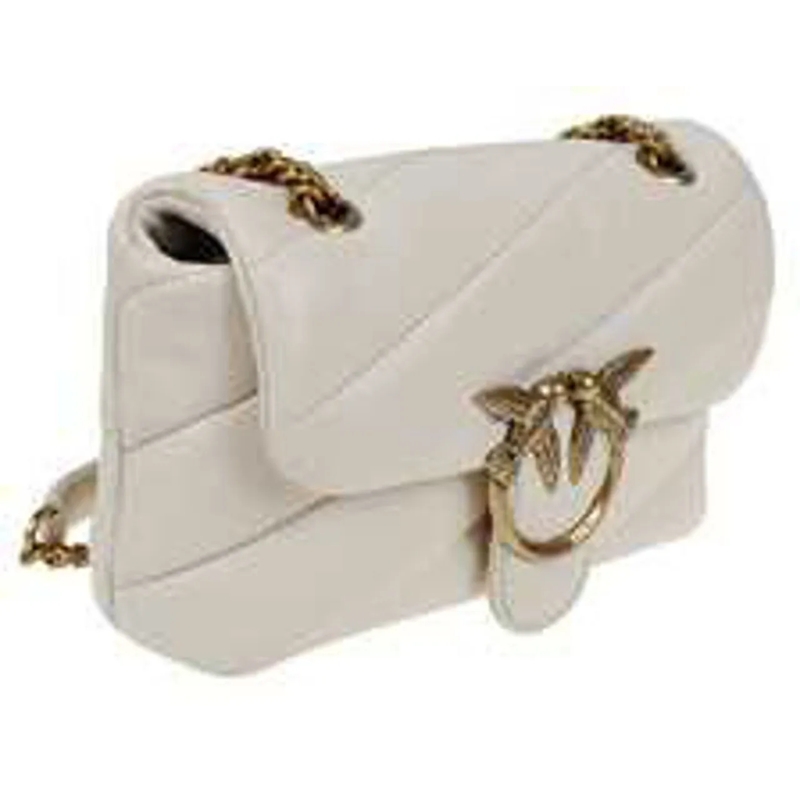 Pinko Fourre-tout PINKO LOVE PUFF BABY CL SHEEP NAPPA weiß(Image 3)
