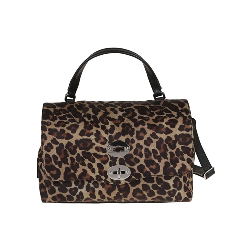Zanellato Sac à bandoulière Postina Rimboccata Tokyo Animalier S Black