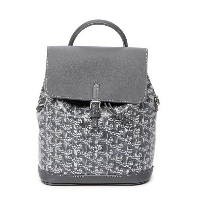 GOYARD Crossbody Bag Mini Alpin Backpack grau
