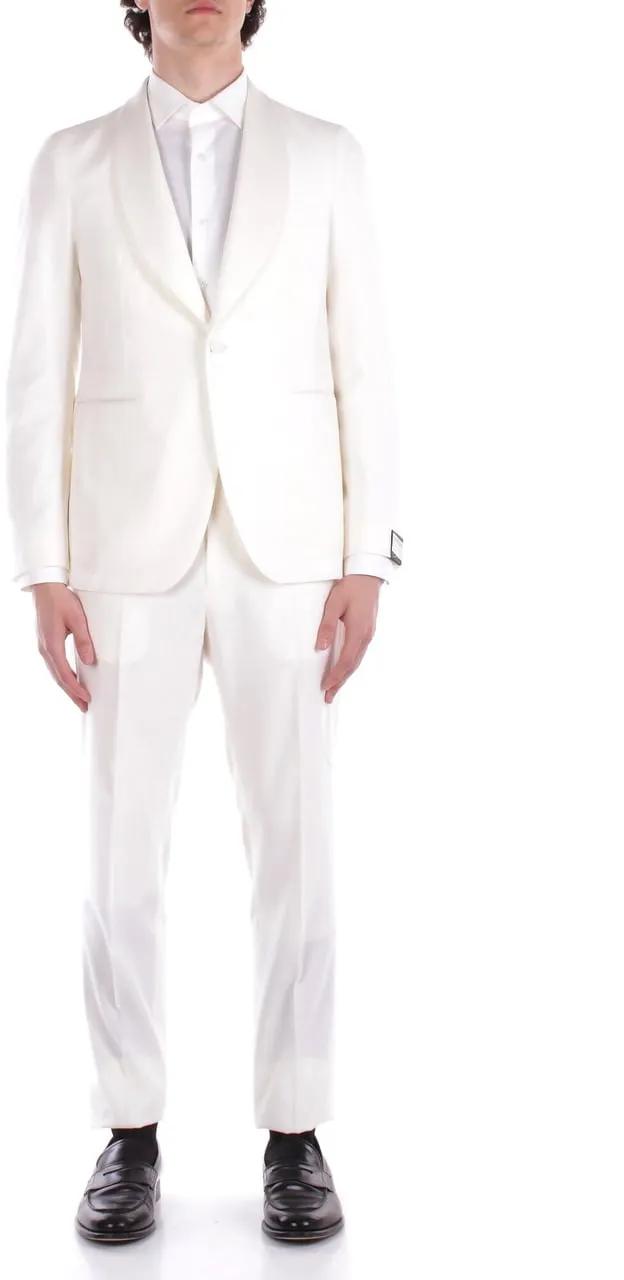 Thumbnail - Tagliatore - Dresses Cream - Größe 48 - weiß
