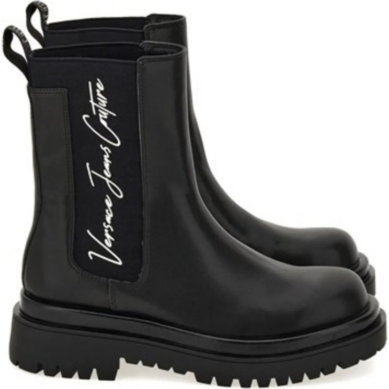 Versace Jeans Couture Enkele laarsjes Fondo Drew Black(Image 8)