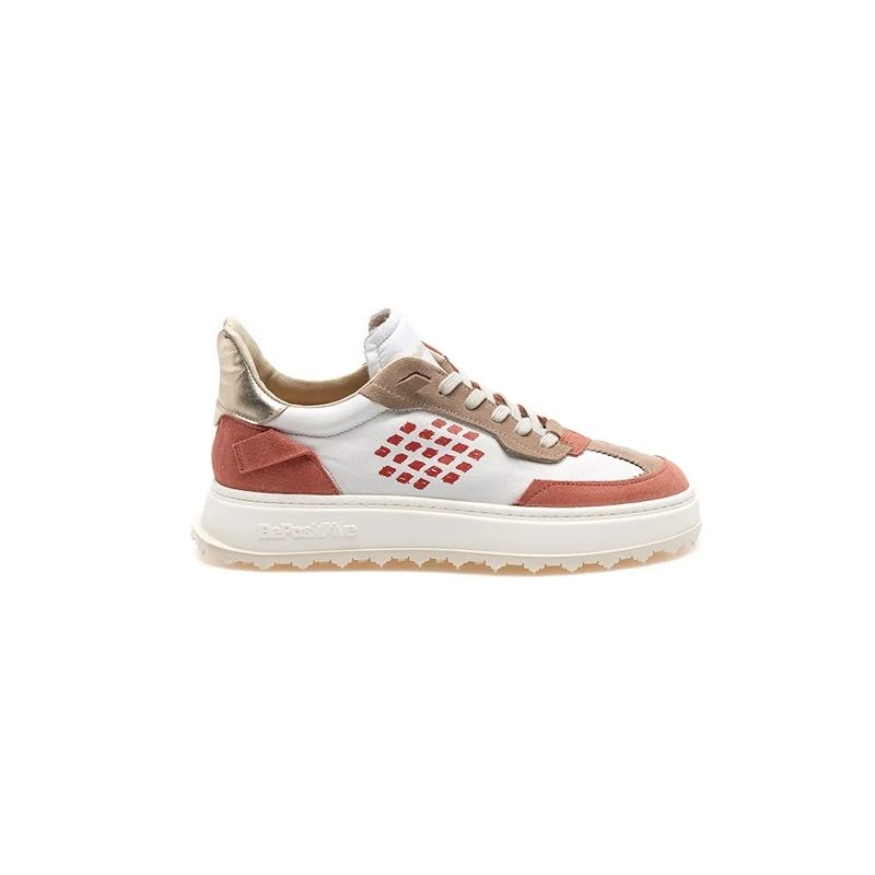 Be Positive Sneaker basse Cuprace Wing - Leather + Suede Sneakers White