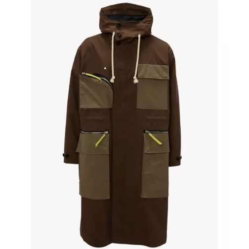 J.W.Anderson JW ANDERSON Brauner Cargoparka mehrfarbig 