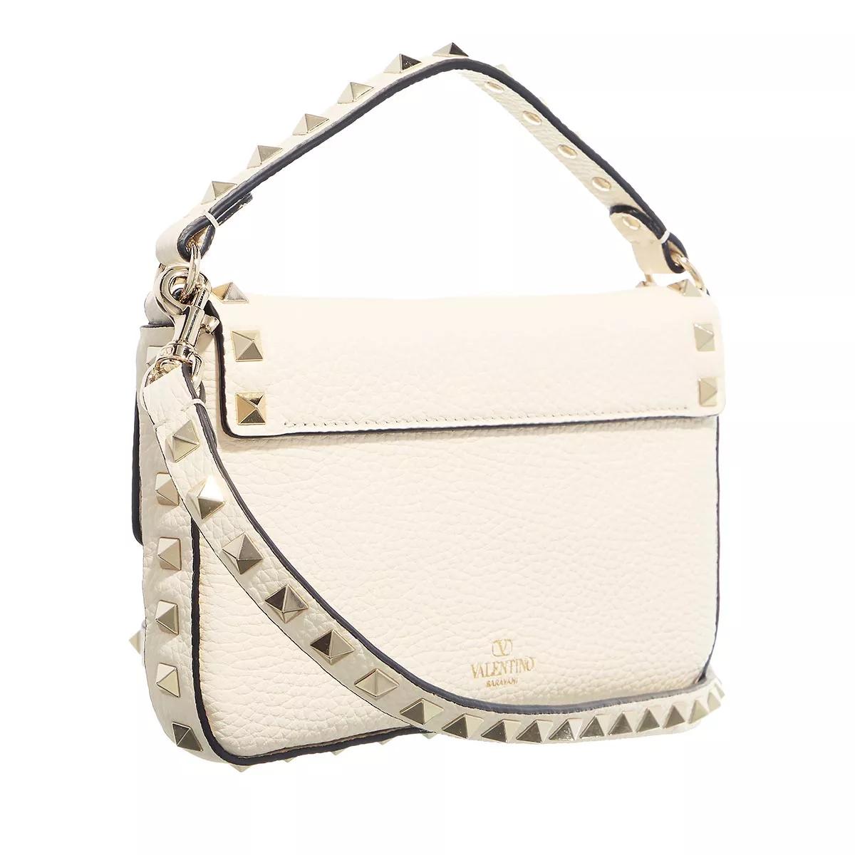 Valentino Garavani Crossbody bags Mini Rockstud Crossbody Bag in crème
