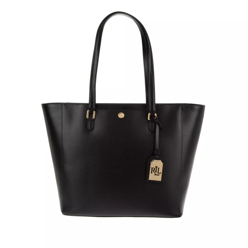 Lauren Ralph Lauren Halee Tote_ Black Shopping Bag