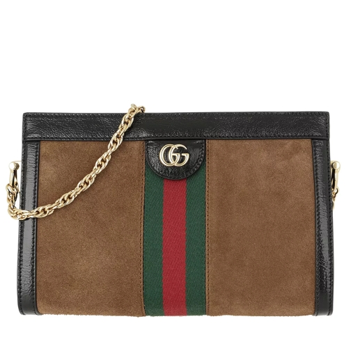 Gucci Ophidia Shoulder Bag Small Leather Red Cross body-väskor