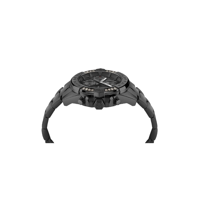 Philipp Plein Chronograph Quarz-Chronographenuhr The $Kull Chrono schwarz(Image 3)