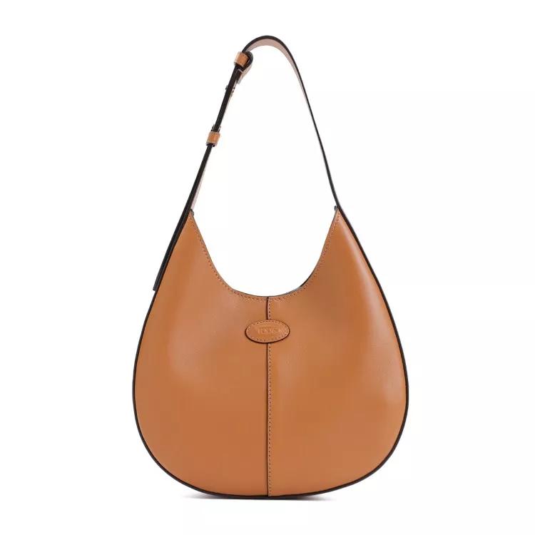 Tod%27s Crossbody Bags - Di Bag Hobo In Leather - Gr. unisize - in Beige - für Damen