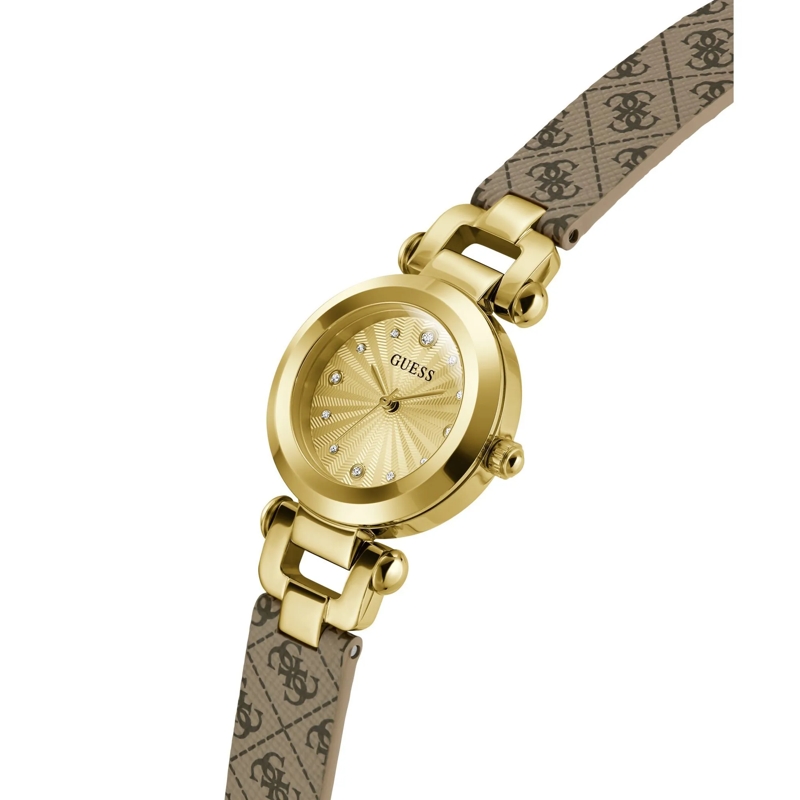 Guess Quarzuhr Quarz-Analoguhr Ginger braun(Image 4)