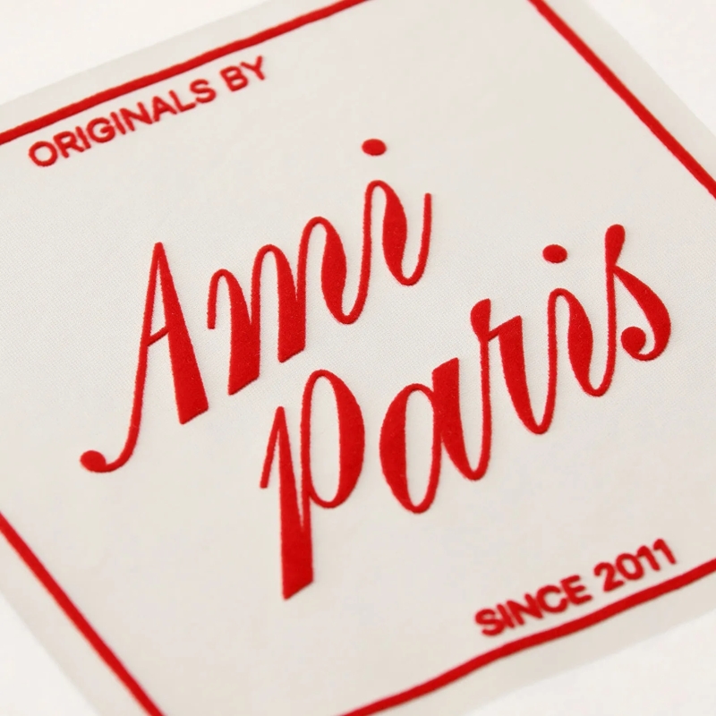 AMI Paris T-Shirt Classic White T-Shirt White(Image 5)