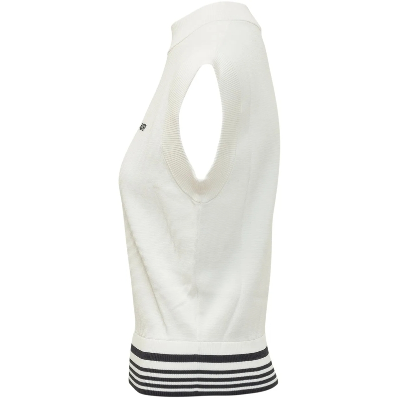 Autry International  Gilet con Logo weiß(Image 3)