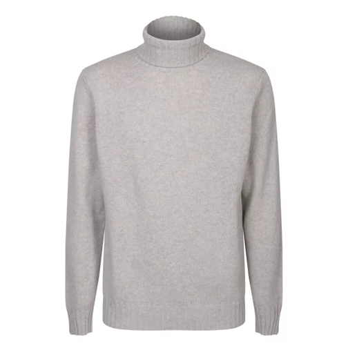 Dell'oglio High Neck Sweater Grey 