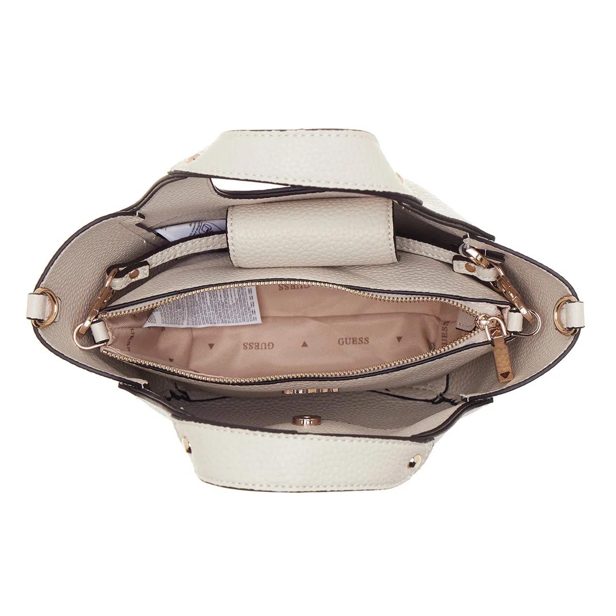 Thumbnail - Guess Shopper & Totes - Helina Mini Tote - Gr. unisize - in Creme - für Damen