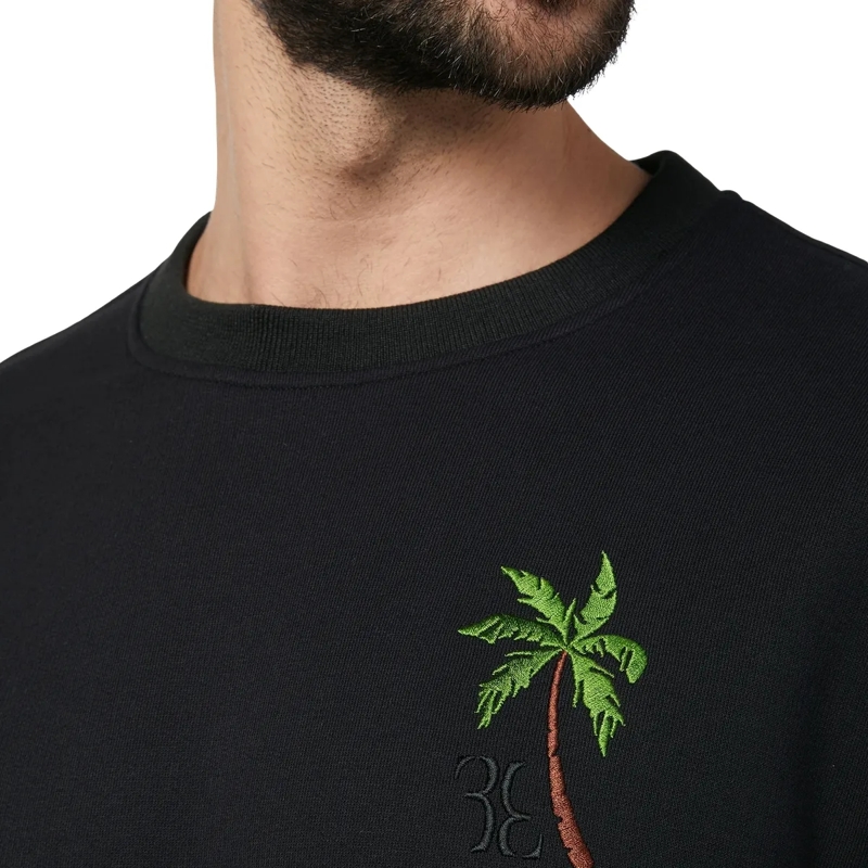 BILLIONAIRE Top Sweatshirt Palms schwarz(Image 4)