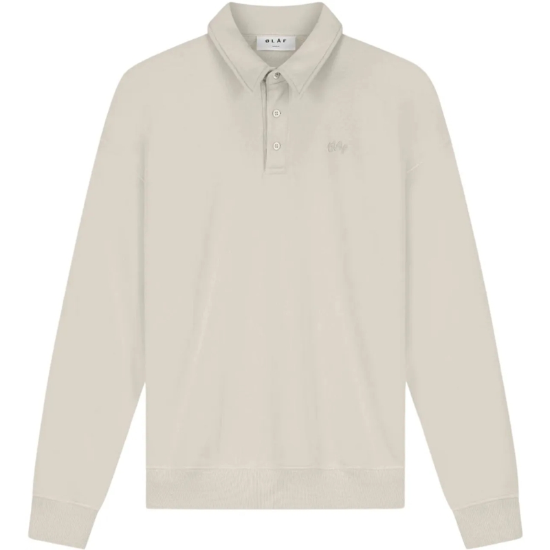 ØLÅF Weste Olaf Signature Oversized Polo  Beige M990205 beige
