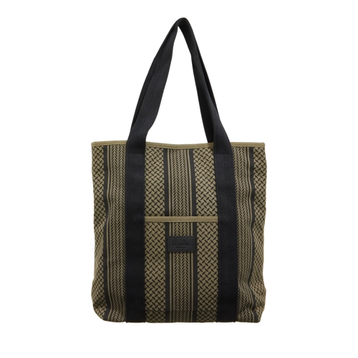 Lala Berlin Tote Carmela Olive/Black Tote