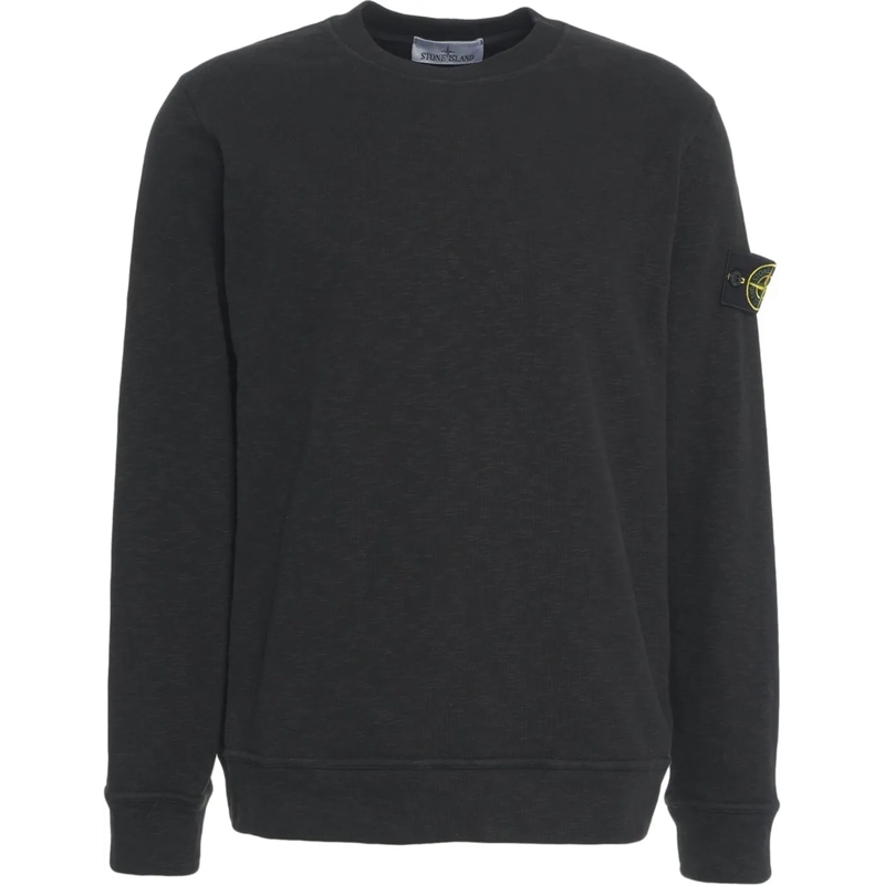 Stone Island T-Shirt Sweatshirt with logo detail schwarz