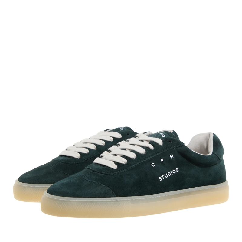 Copenhagen Low-Top-Sneaker CPH433 Suede Forest Green(Image 2)