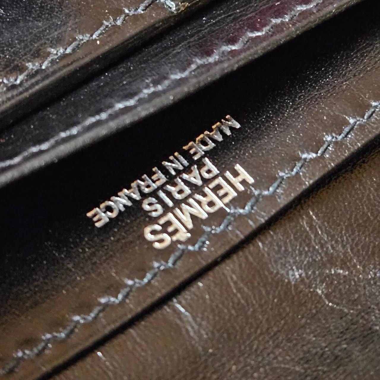 Thumbnail - Hermès Portemonnaie - Hermes Calfskin Bearn Soufflet Bifold Wallet - Gr. unisize - in Bunt - für Damen