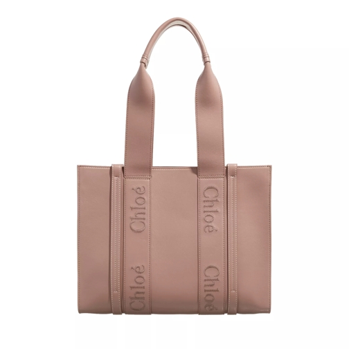 Chloé Small Woody Handbag Woodrose Shopping Bag