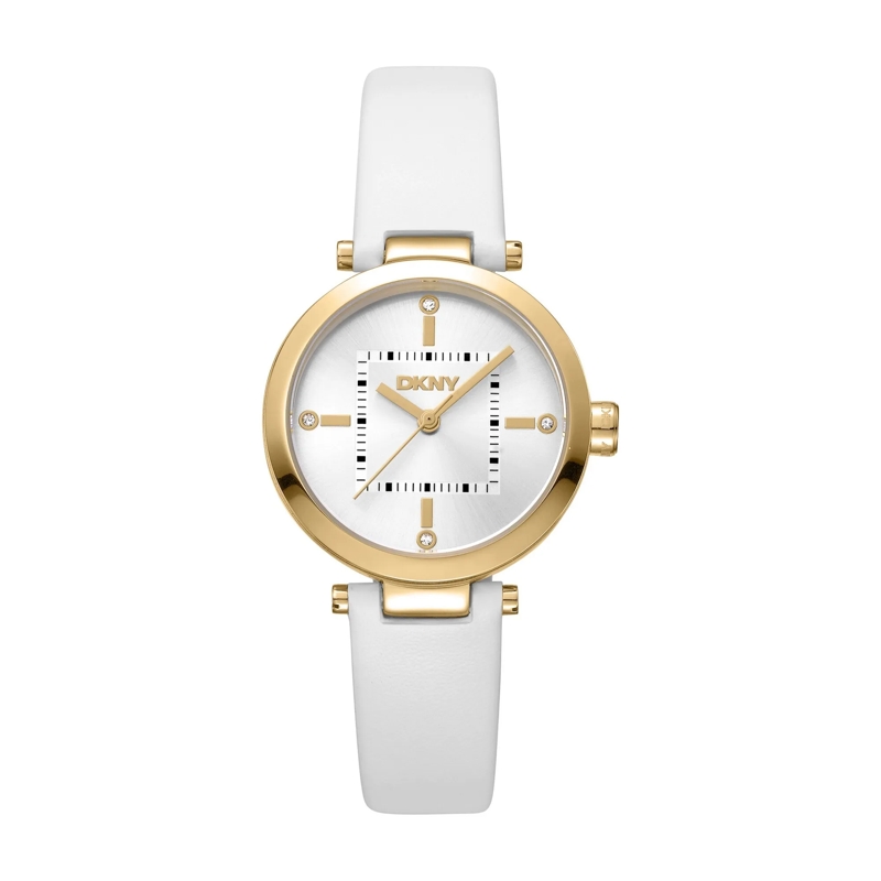 DKNY Automatikuhr Quarzuhr Urban weiss