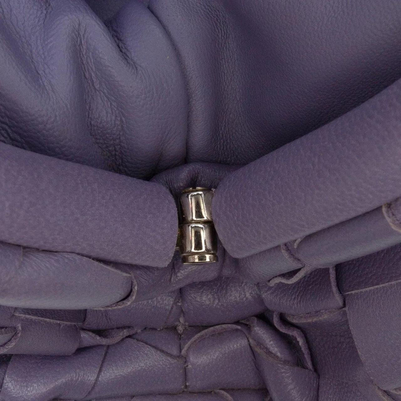 Thumbnail - Bottega Veneta Hobo Bags - Nappa Intrecciato The Mini Pouch Crossbody - Gr. unisize - in Orange - für Damen