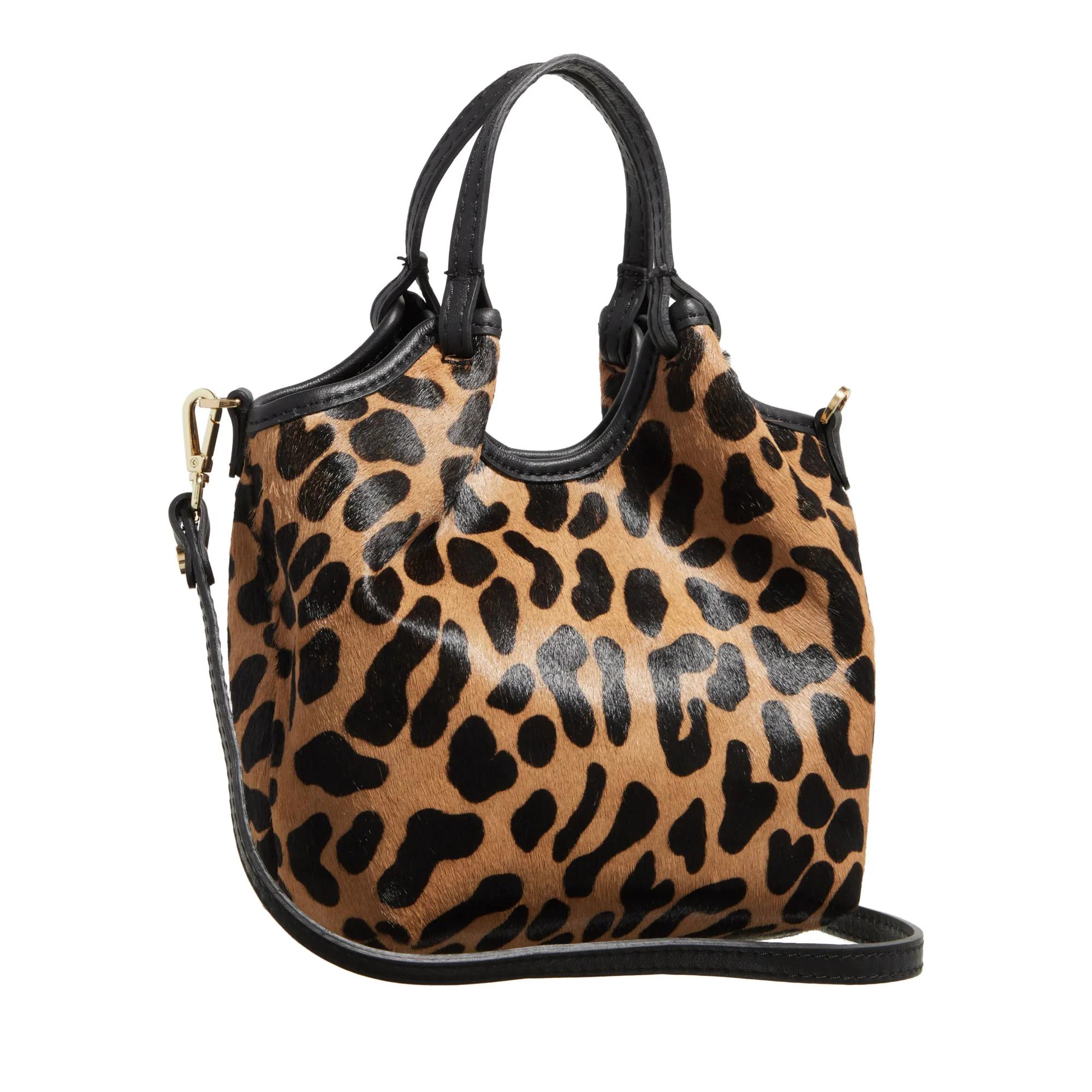 Gianni Chiarini Mini Pony Skin Crossbody Tas Multicolor Dames