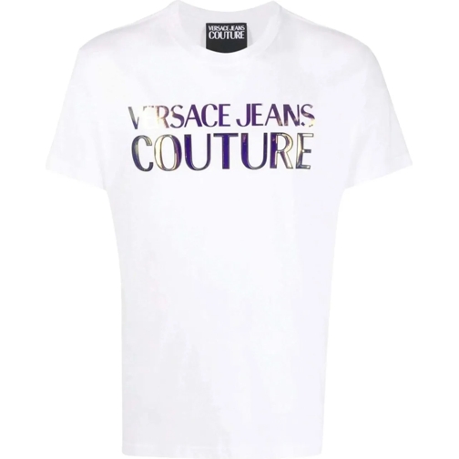 Versace Jeans Couture T-Shirts Versace Jeans T-shirts Wit 74gahg06 Cj00g G03 weiß