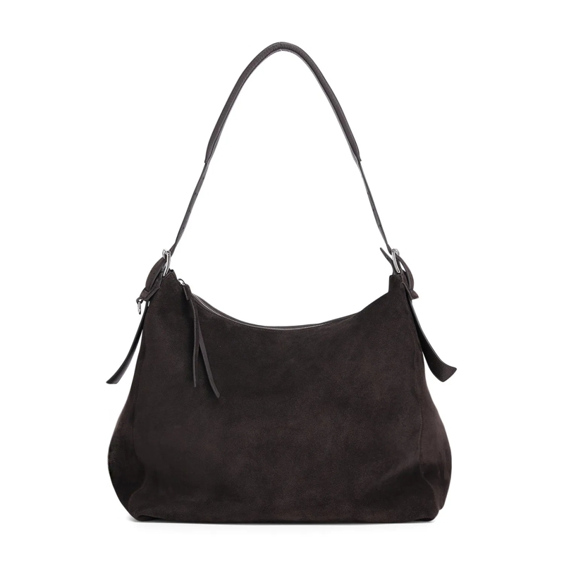 Lemaire Sac Tasche Belted Hobo aus Leder braun(Image 2)