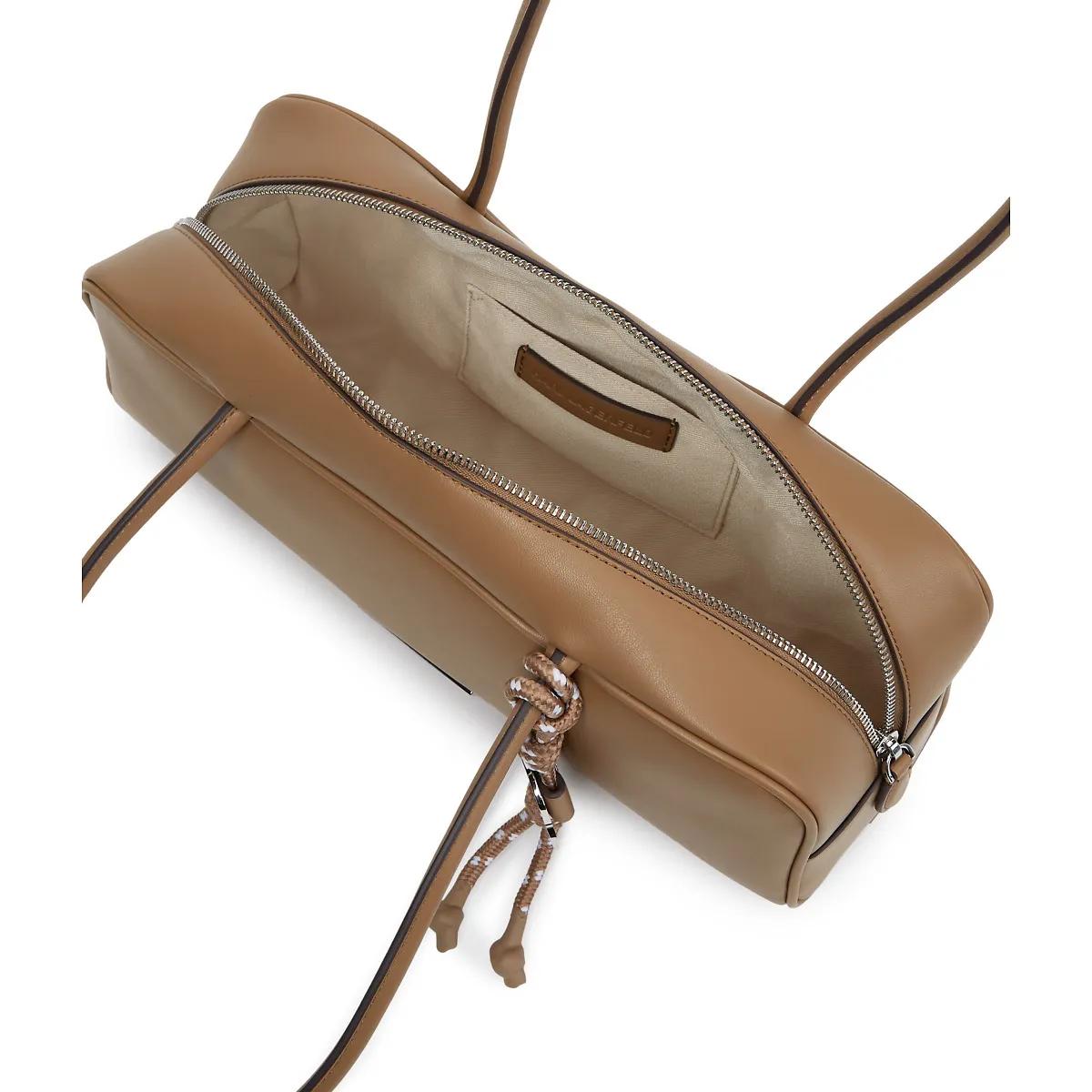 Thumbnail - Karl Lagerfeld Hobo Bags - Ikon Glatte rechteckige Tasche - Gr. unisize - in Braun - für Damen