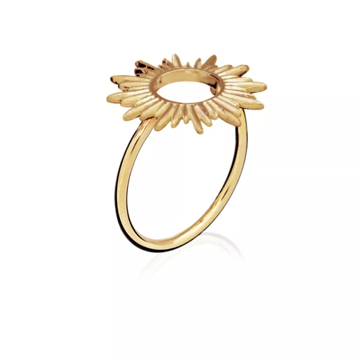 Rachel Jackson London Sunrays Adjustable Ring Gold Anello da fidanzamento
