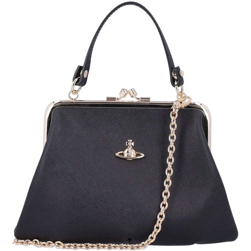 Vivienne Westwood Mini sac 'Granny Frame' Handbag Black