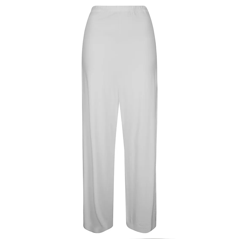 ARCHIVIO B Jogginghose Ultra-Low Crotch Jersey Trousers White