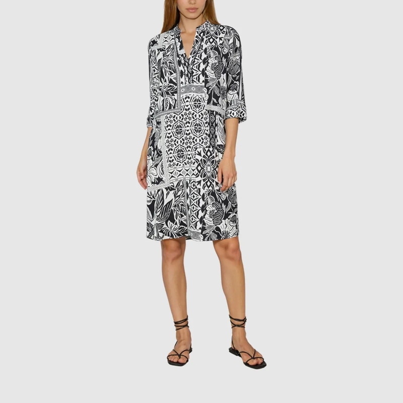 Marc Aurel Midikleid Kleid schwarz(Image 2)