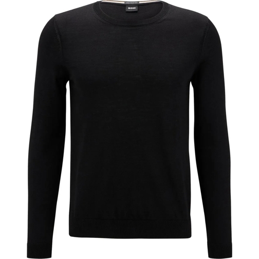 Hugo  Boss Sweaters Black schwarz