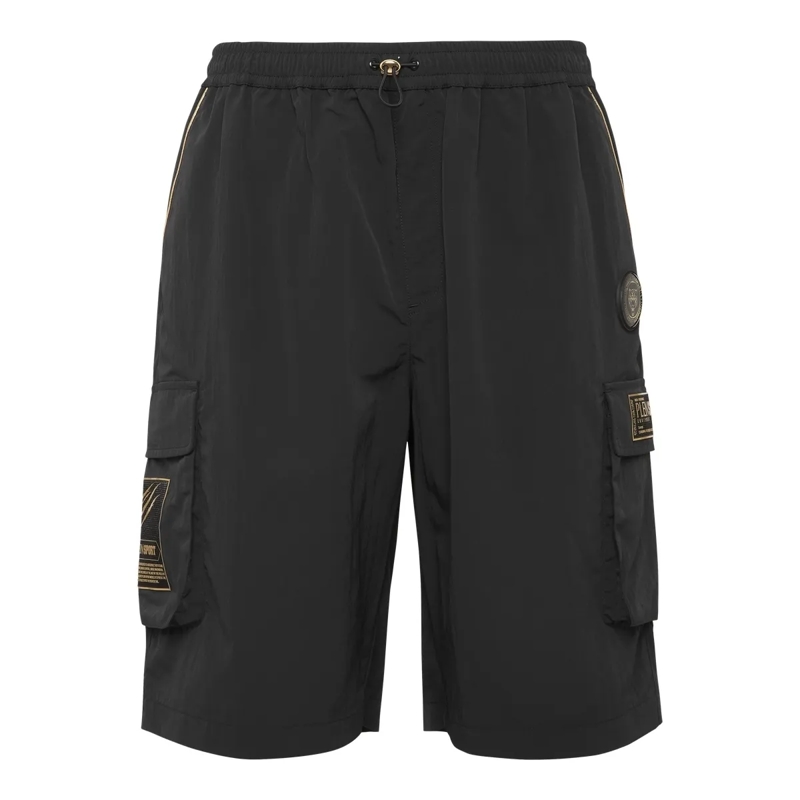 Plein Sport Shorts Shorts schwarz