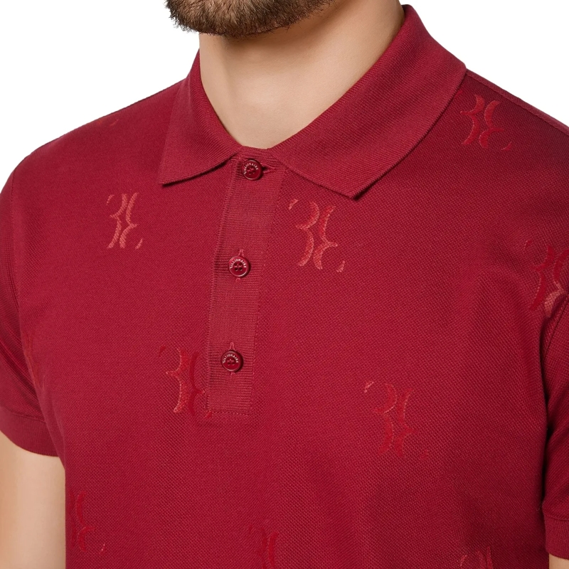 BILLIONAIRE Top Polohemd bordeaux(Image 4)