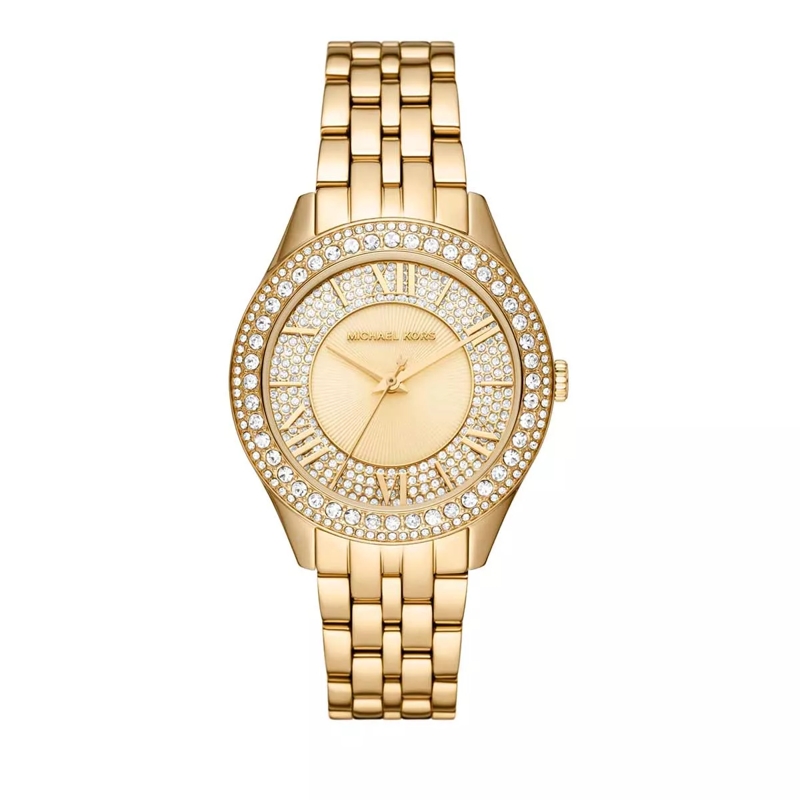Michael Kors Quarzuhr Harlowe Three-Hand Stainless Steel Watch Gold