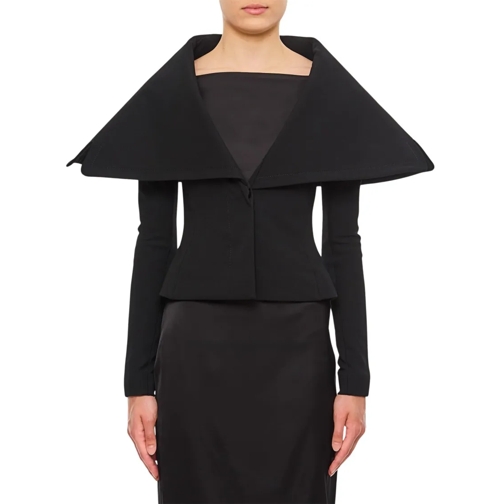 Jacquemus La Veste Short Jacket Black Giacca di transizione