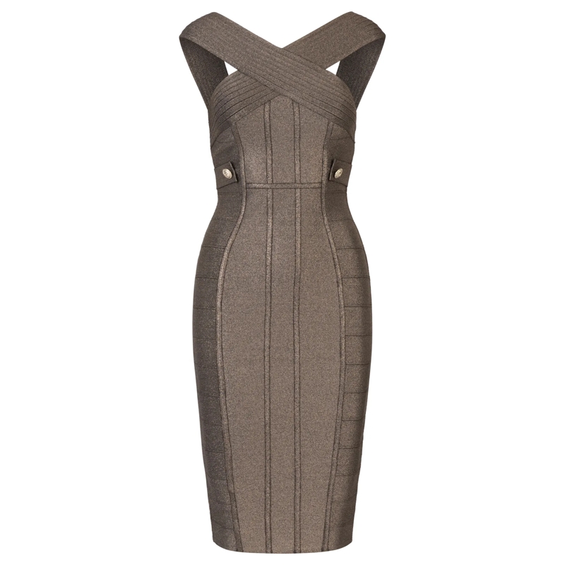 Kraimod Abendkleid Bandagekleid anthrazit